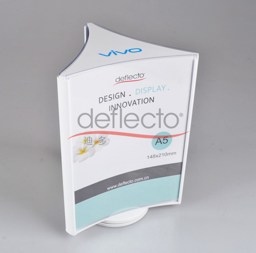 迪多-三面旋轉資料架手機品牌專用宣傳架